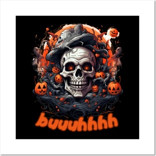 Buuhhhh-Halloween Haunt Posters and Art